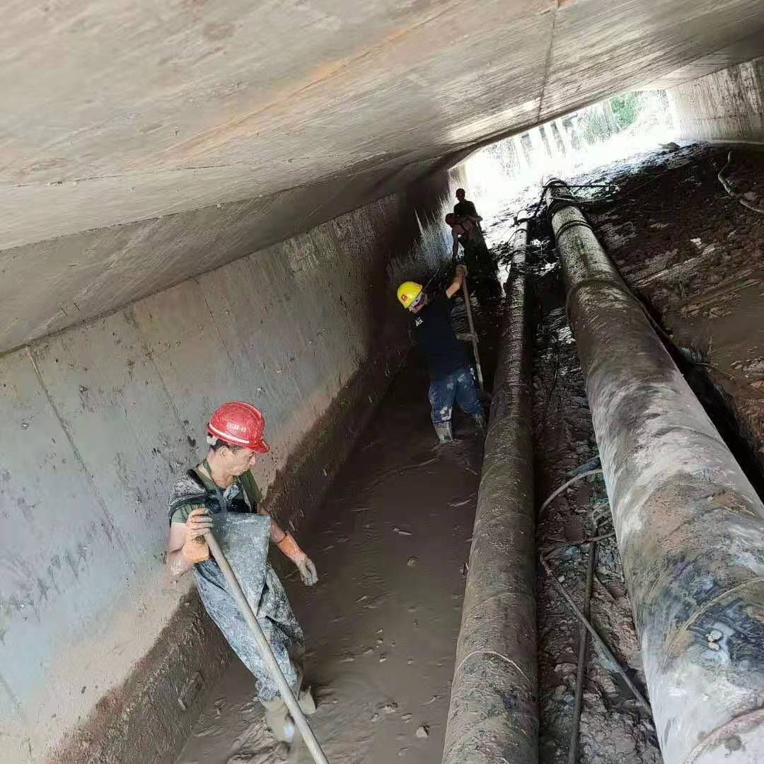 会山镇工业管道清淤